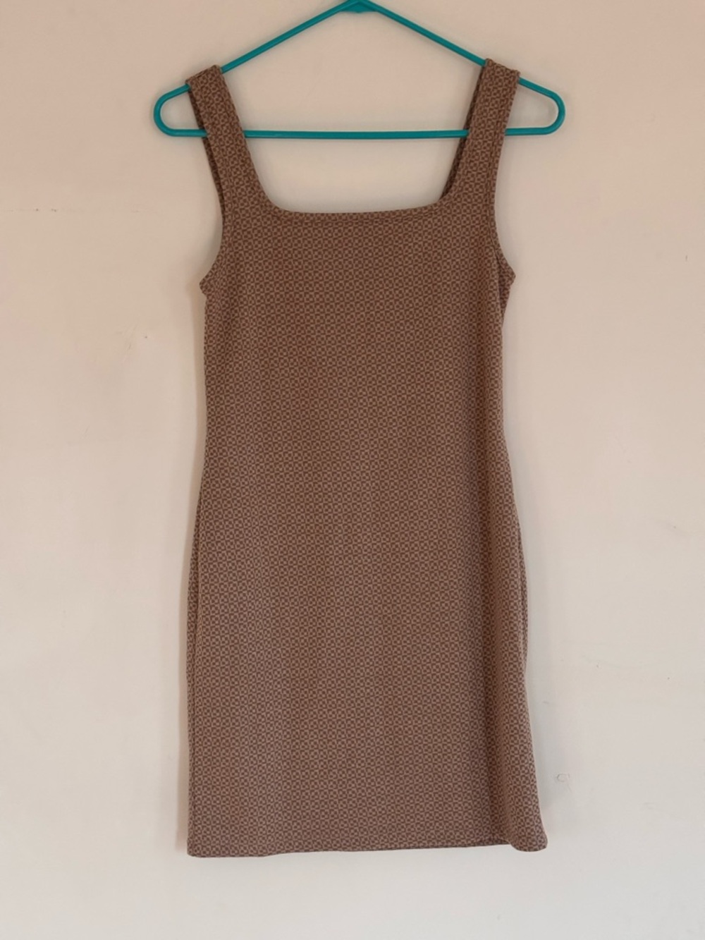 West Of Melrose Brown Textured Dress Size XS